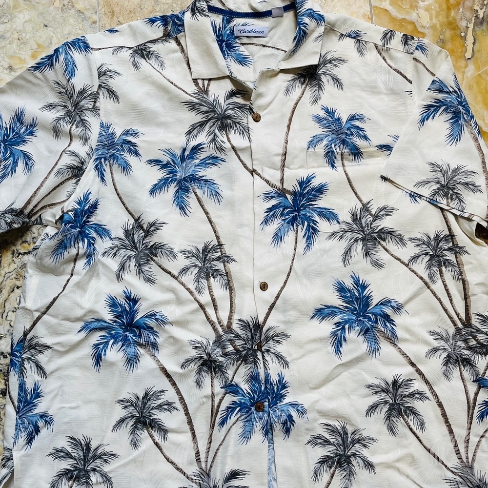 Big men's Tropical Theme shirt